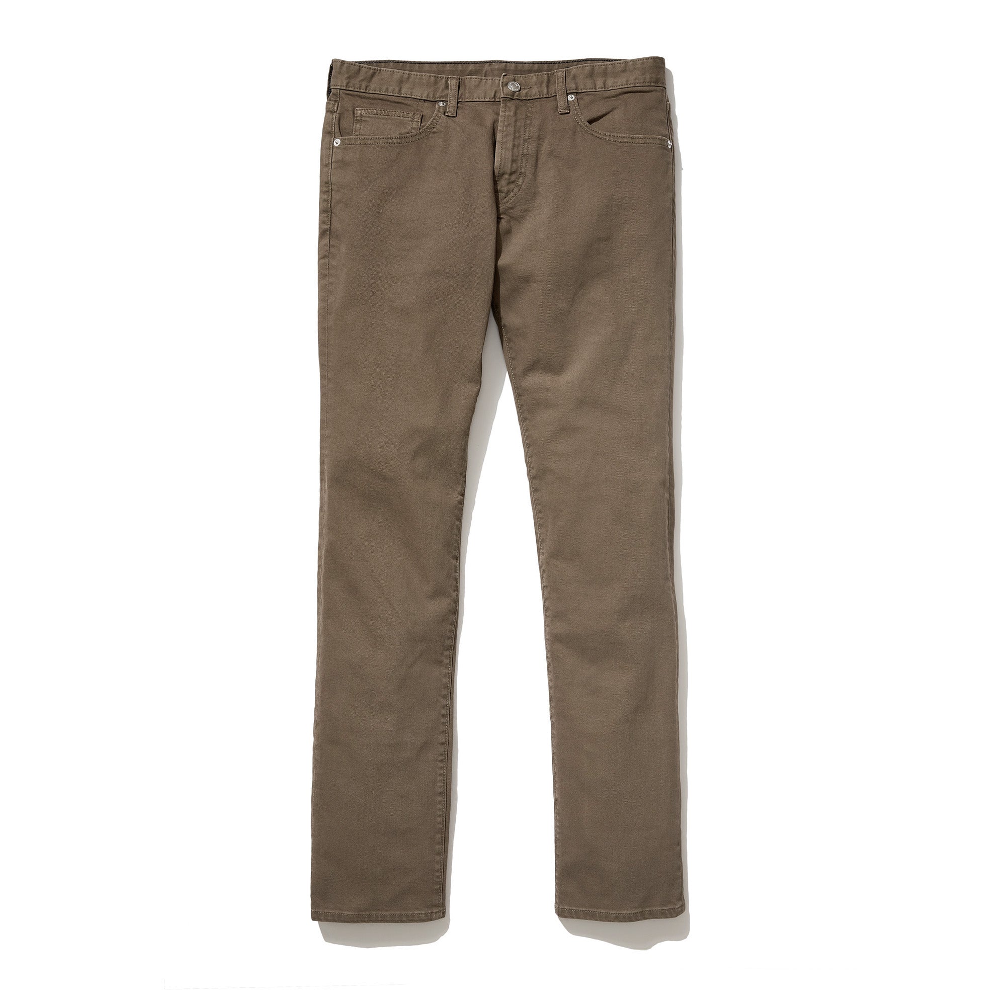 Standard Kurabo Jeans Bull Denim Garment Dyed Dark Camel