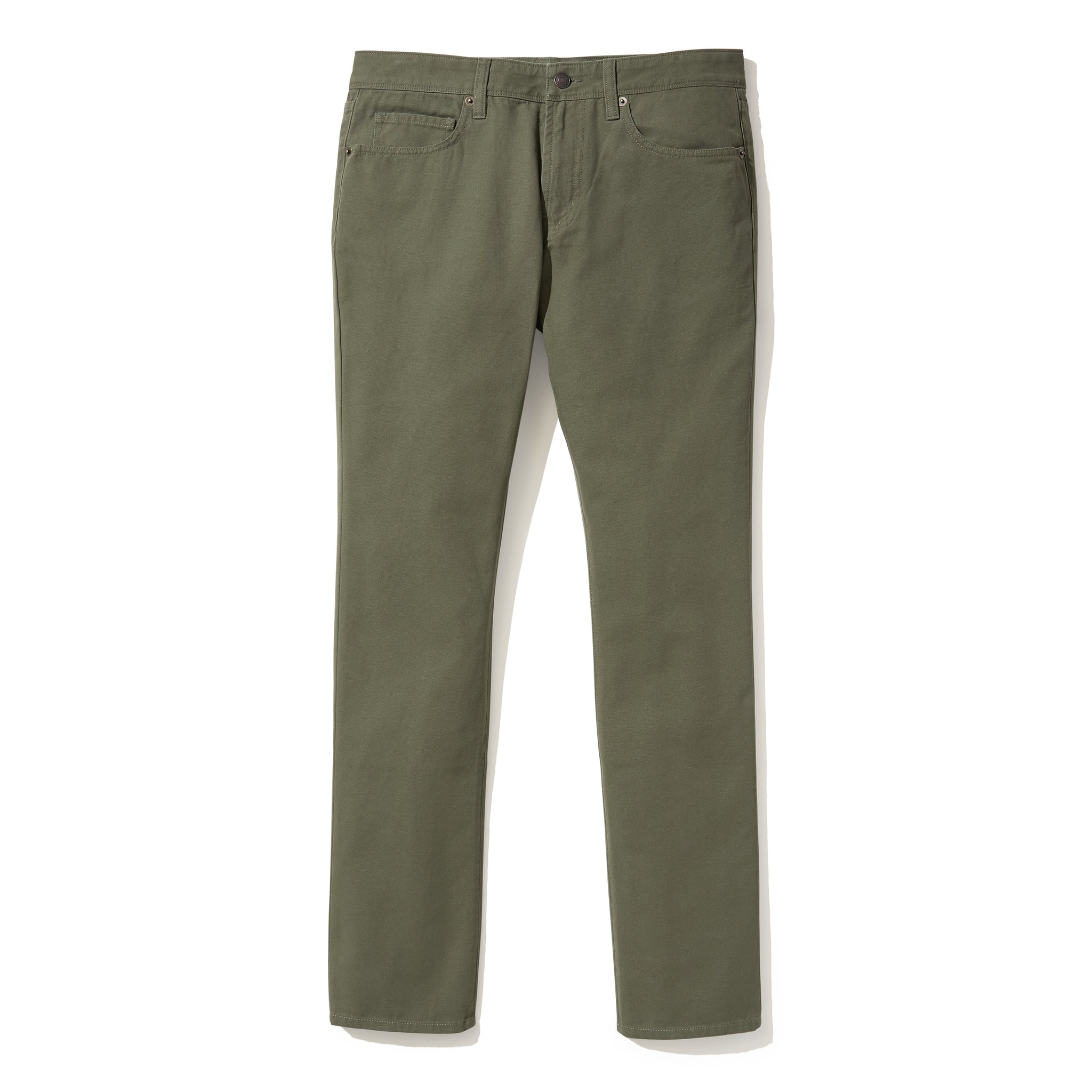 American Milled Canvas 5 Pocket (Slim) - Olive