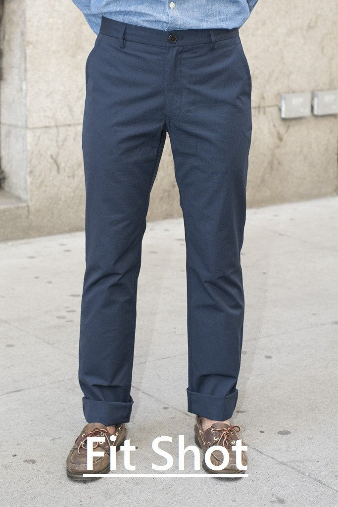 Ruskin (Standard) - Navy Enzyme Washed Chino