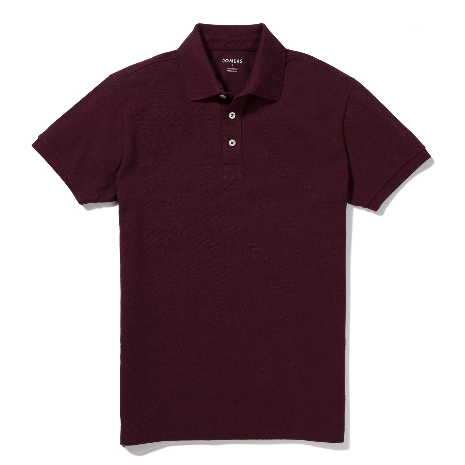 Boerum- Burgundy Pique Polo
