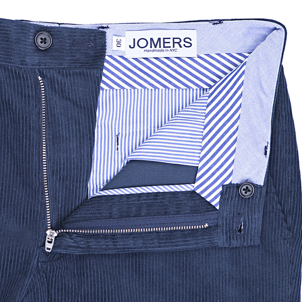 Delancey (Slim) - Navy English Corduroy