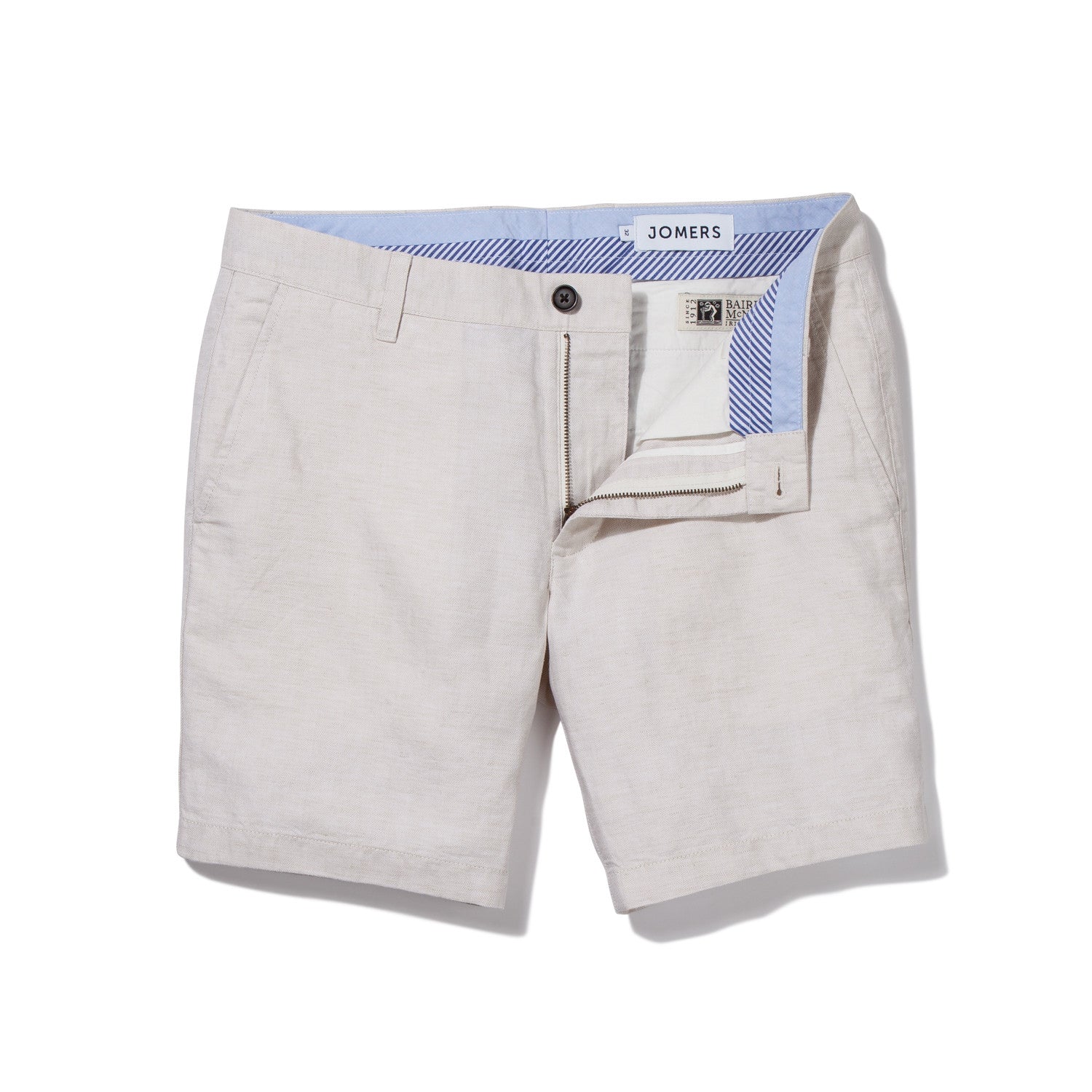 Stone Baird McNutt Irish Linen Herringbone Shorts