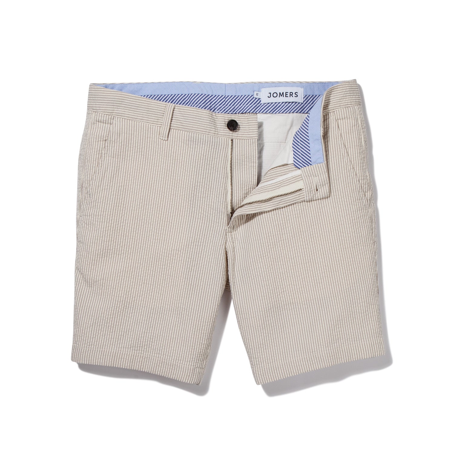 Japanese Gray Seersucker Mens Shorts