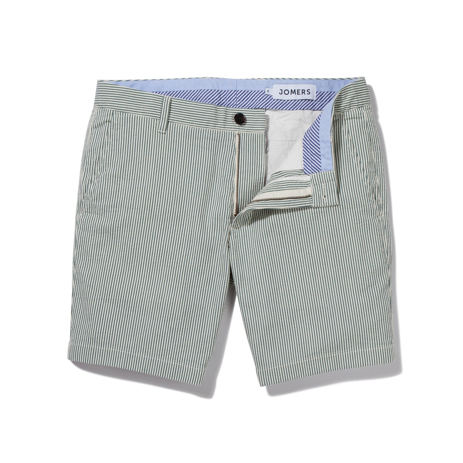 Green Japanese Seersucker Shorts