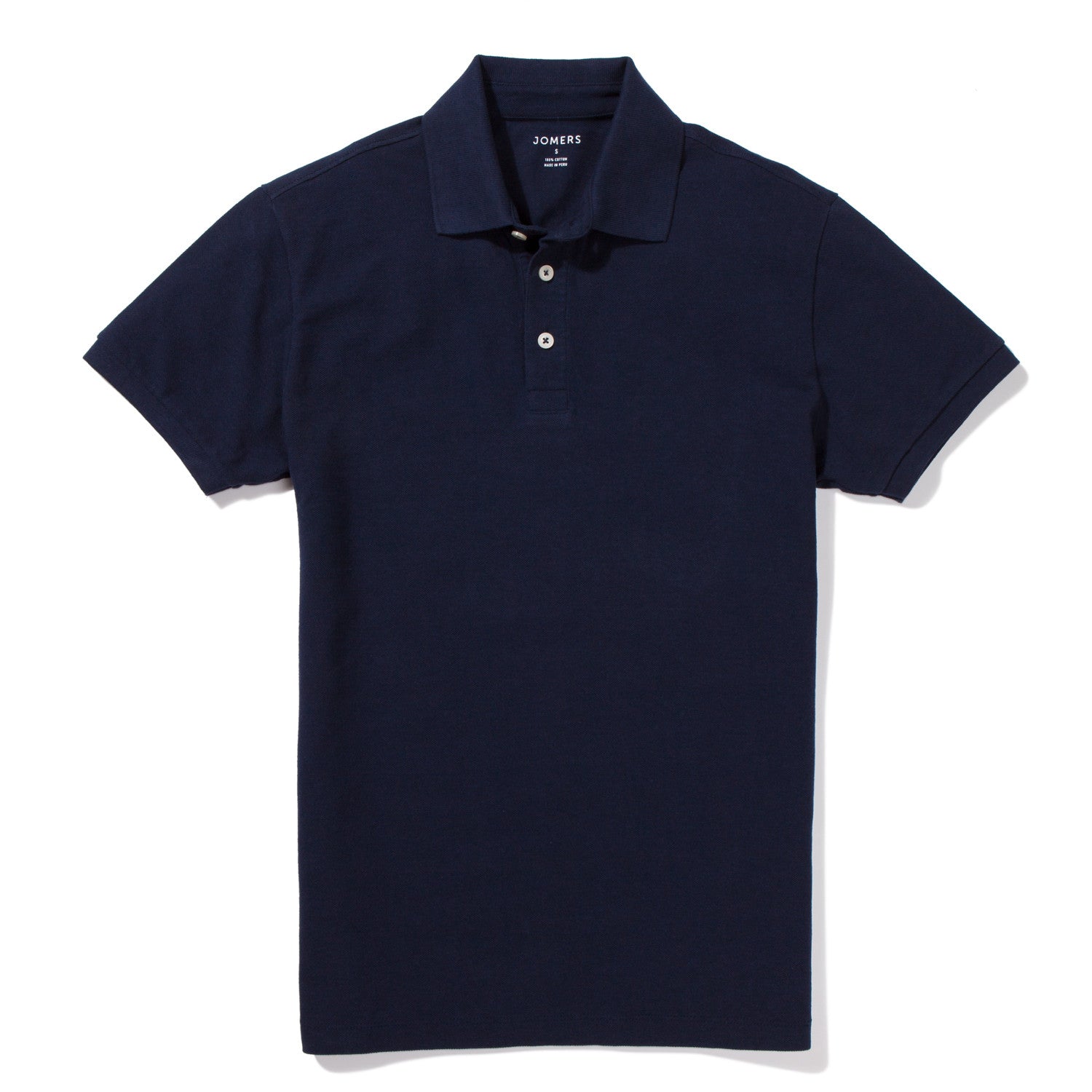 Malcolm - Navy Pique Polo