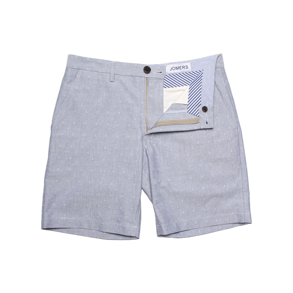 Hinckley - Blue Dobby English Oxford