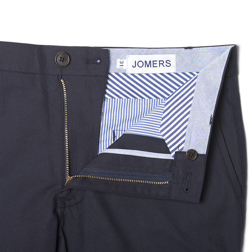 Remsen (Slim) - Japanese Navy Pique Pants