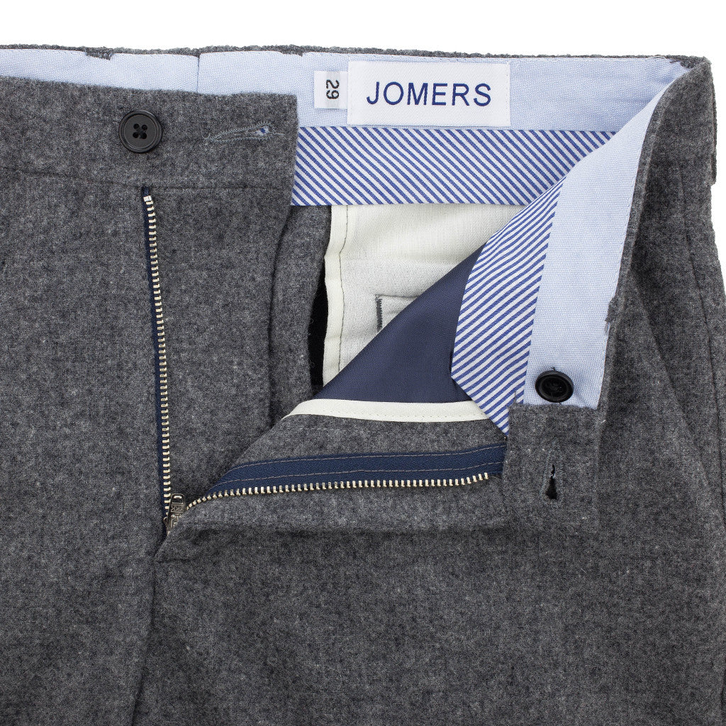 Hewes - Heavyweight Light Gray Flannel