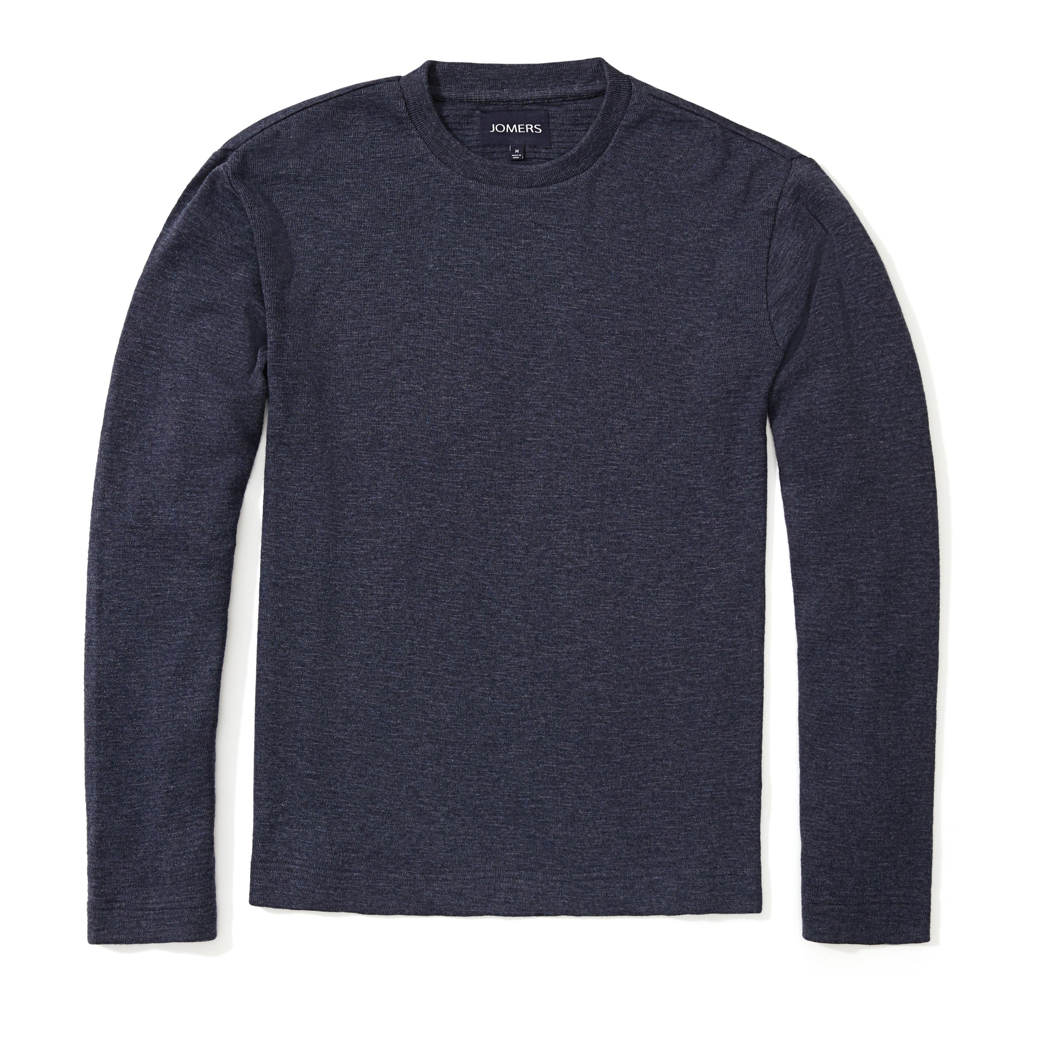 Orson - Heather Blue Corded Long Sleeve Tee