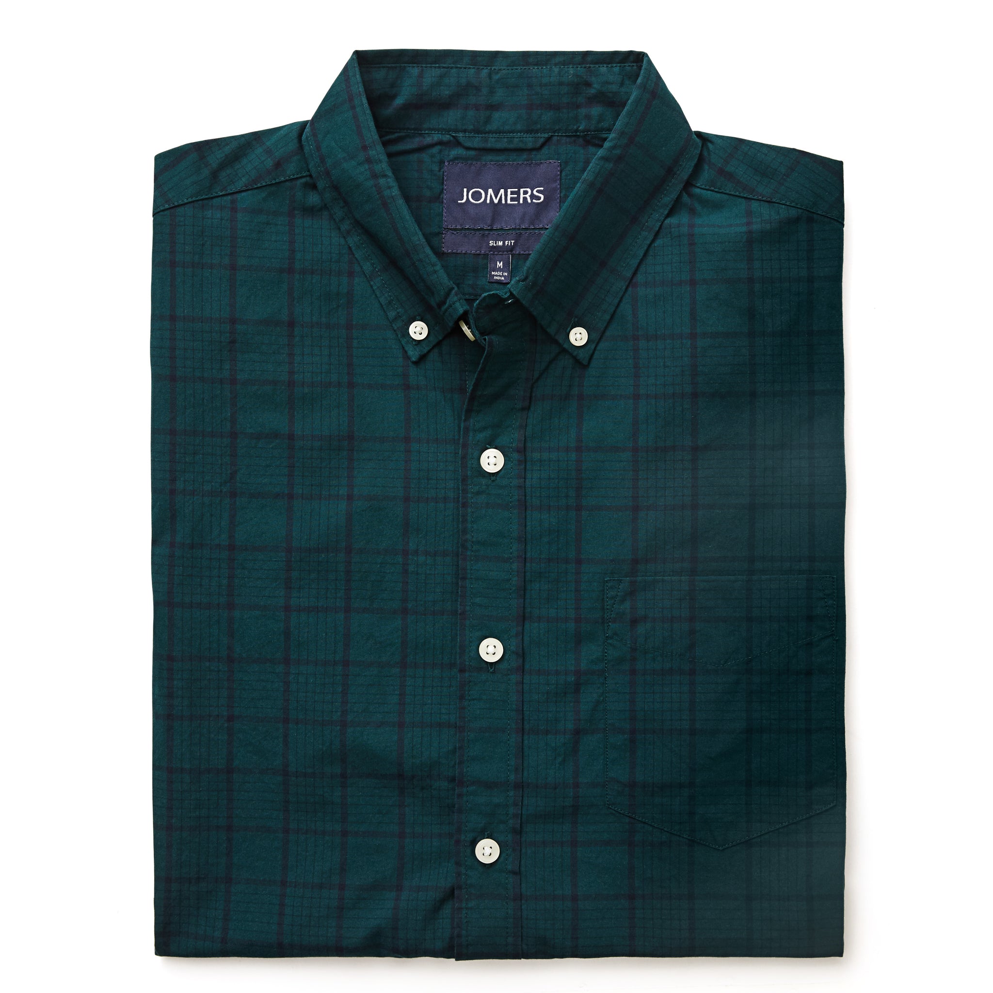 Washed Button Down Shirt - Midwood Check