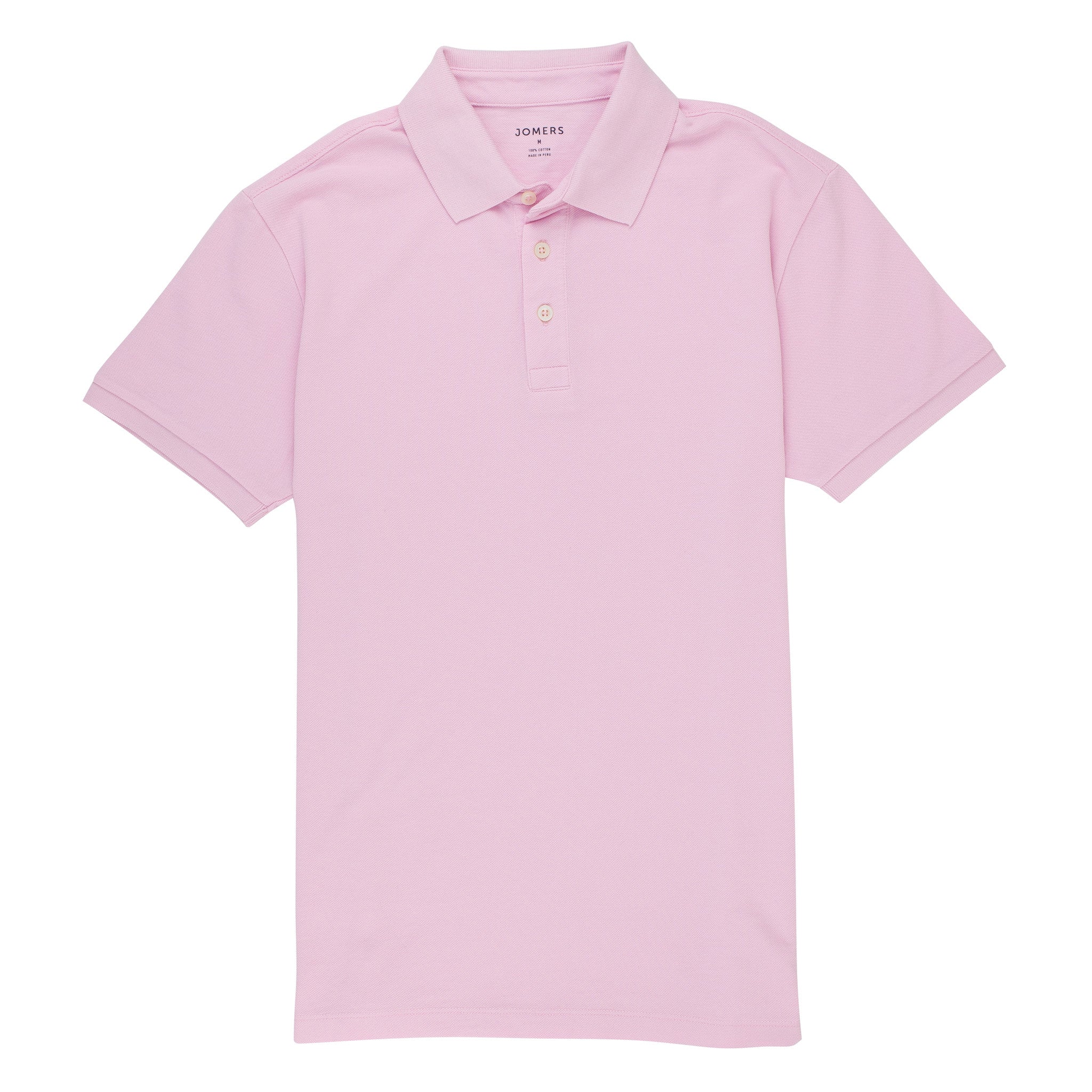 Glover - Pink Pique Polo