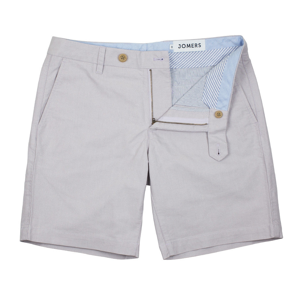 Courtland - Lilac Oxford Shorts