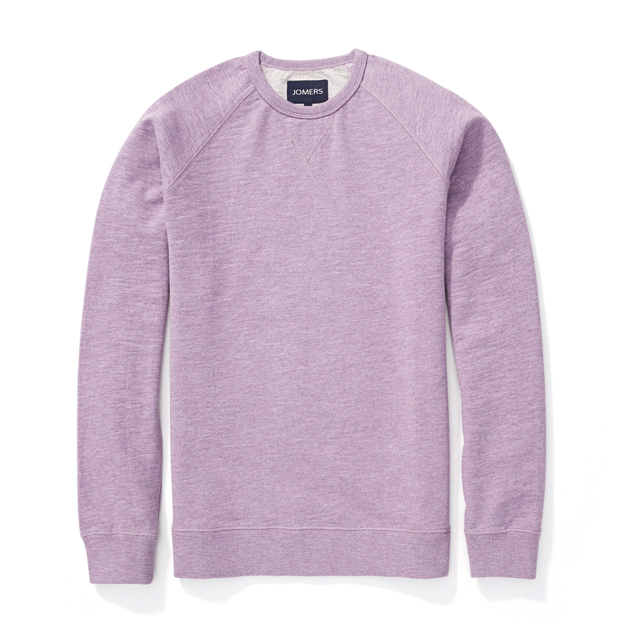 French Terry Sweatshirt - Heather Purple