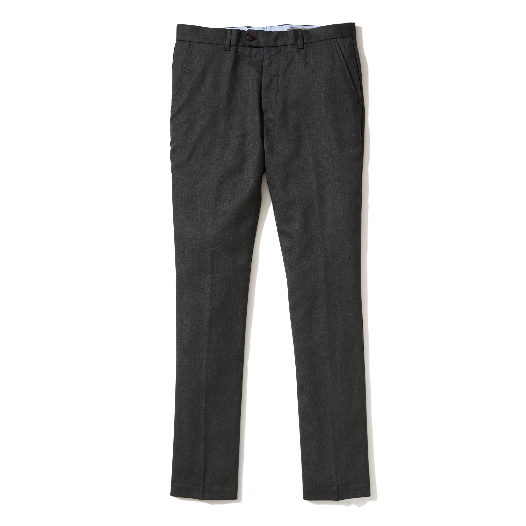Ingraham (Slim) - Olive Italian Worsted Wool