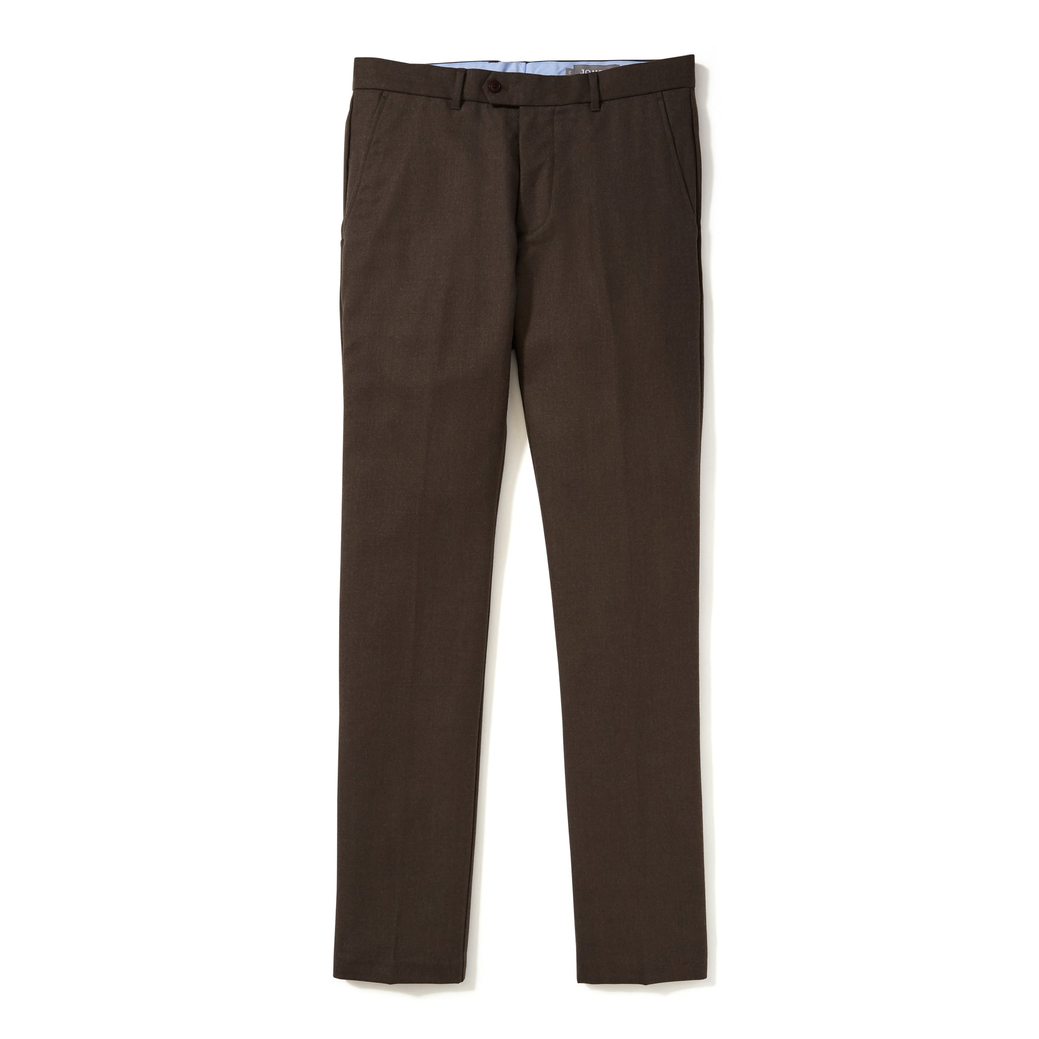 Bridgewater (Slim) - Olive Brown Italian Worsted Wool
