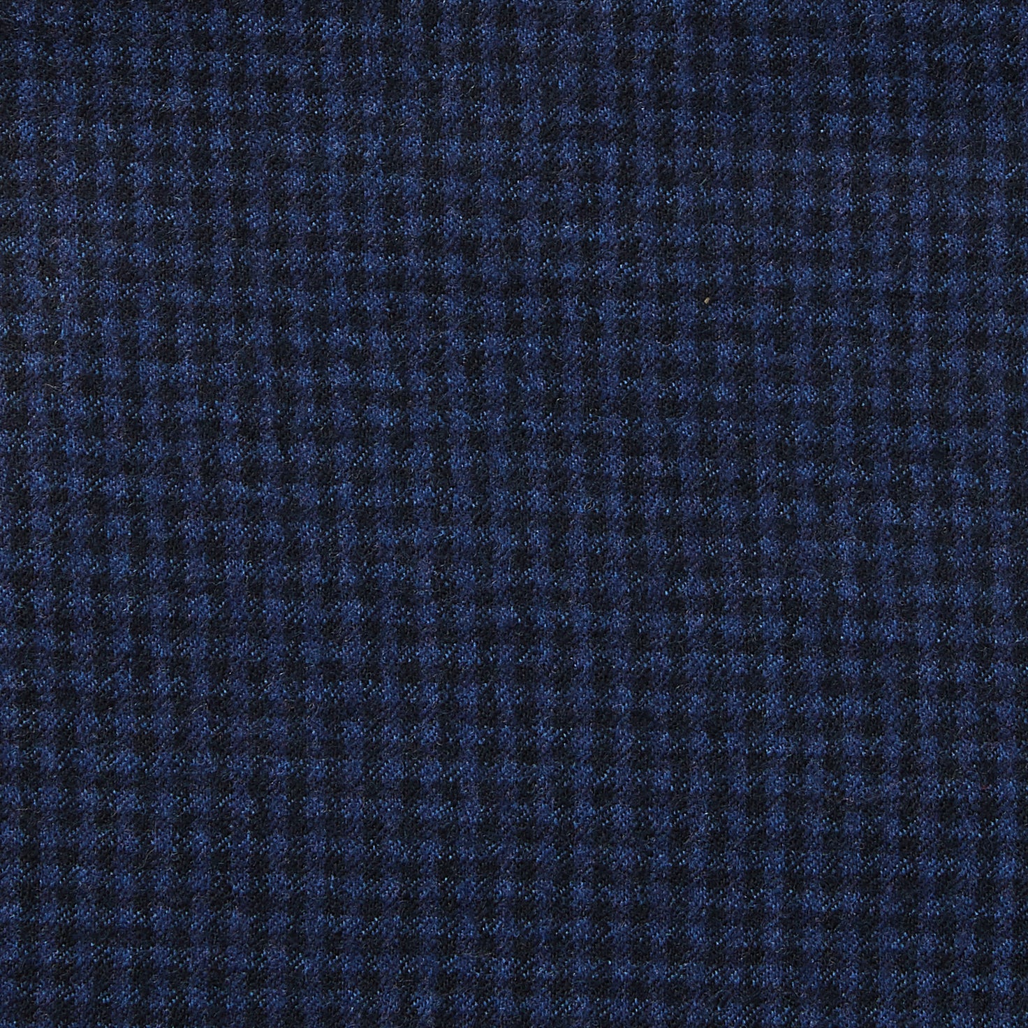 Admiral (Slim) - Navy Microcheck Italian Worsted Wool