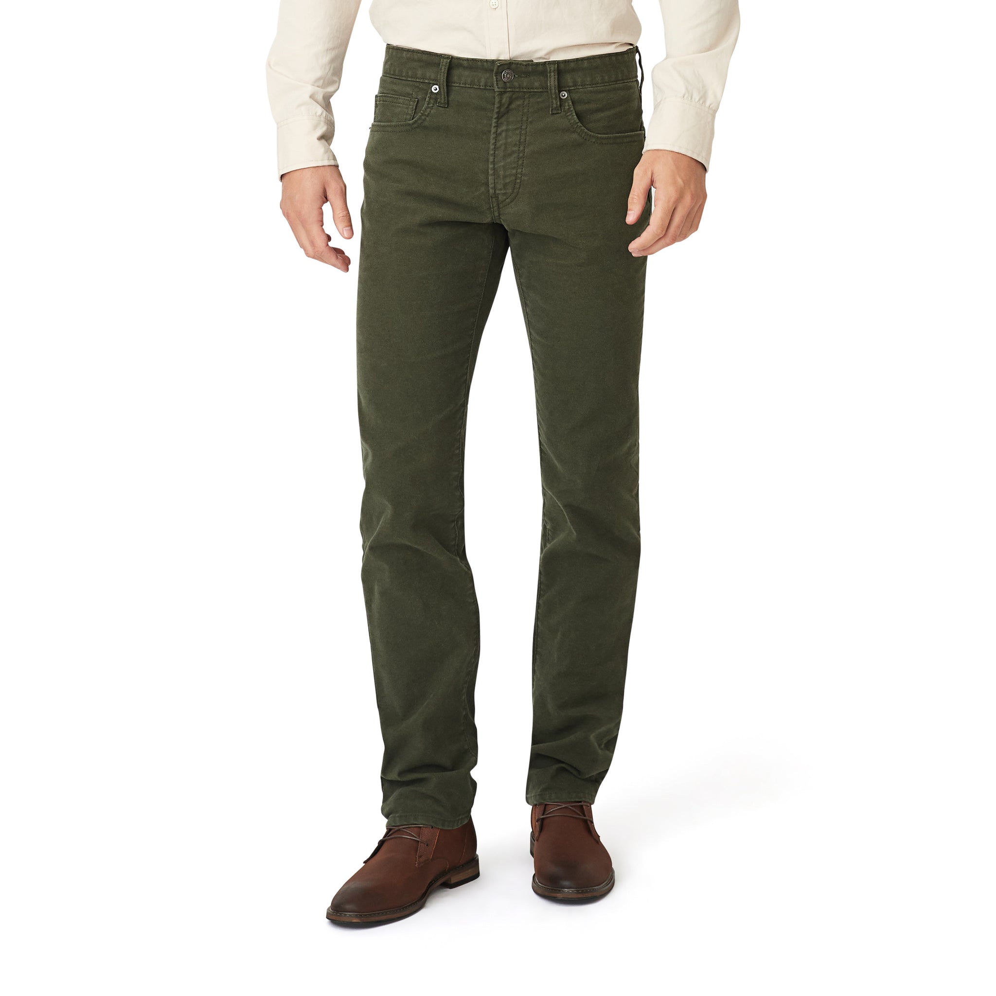 Italian Moleskin Pant - Moss