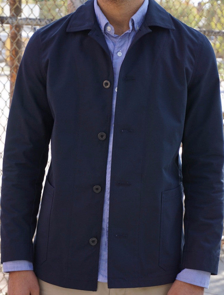 Webster -  Dark Navy NYCO Ripstop Jacket