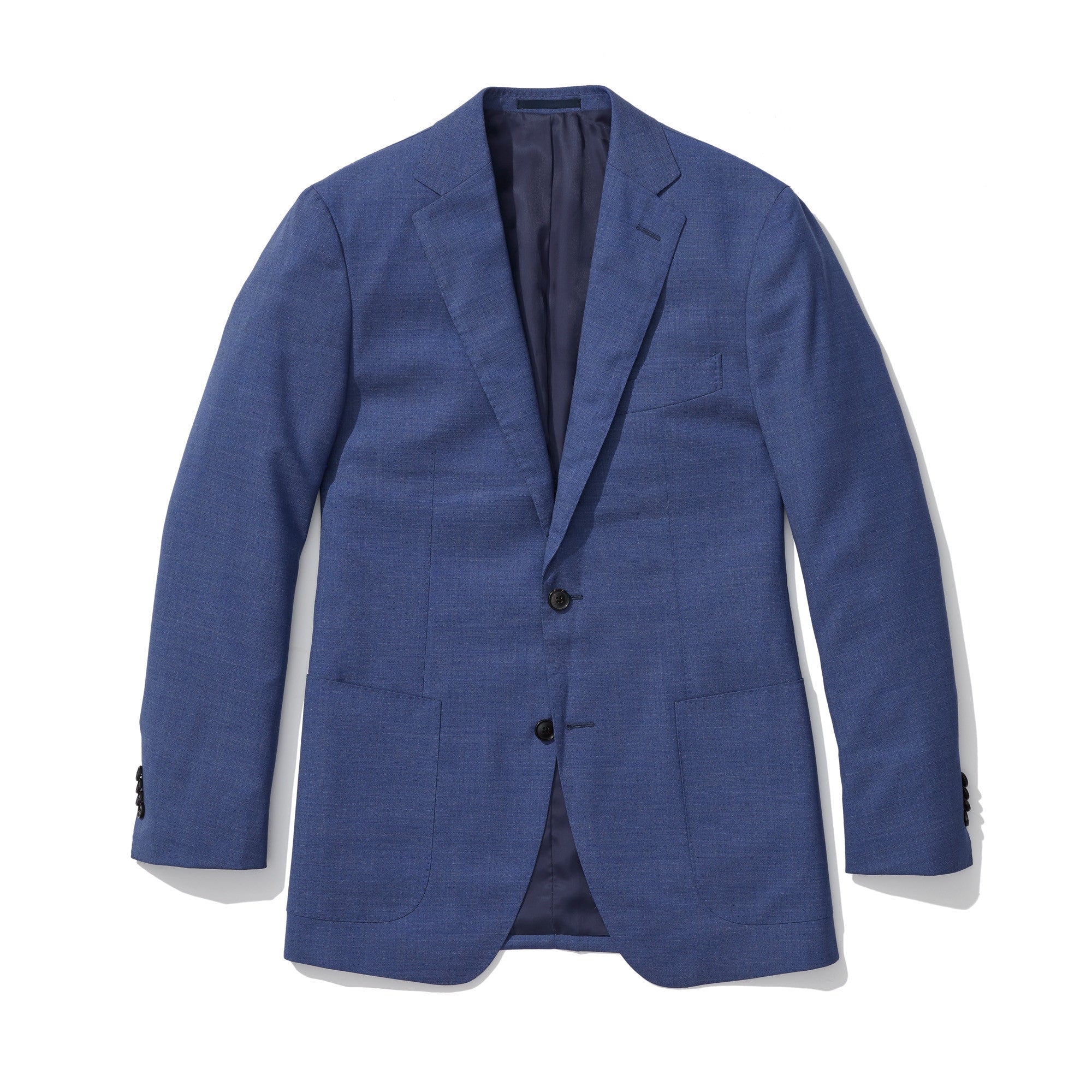 Harrison - Blue Patch Pocket Italian Wool Suit
